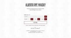 Desktop Screenshot of albertarye.com